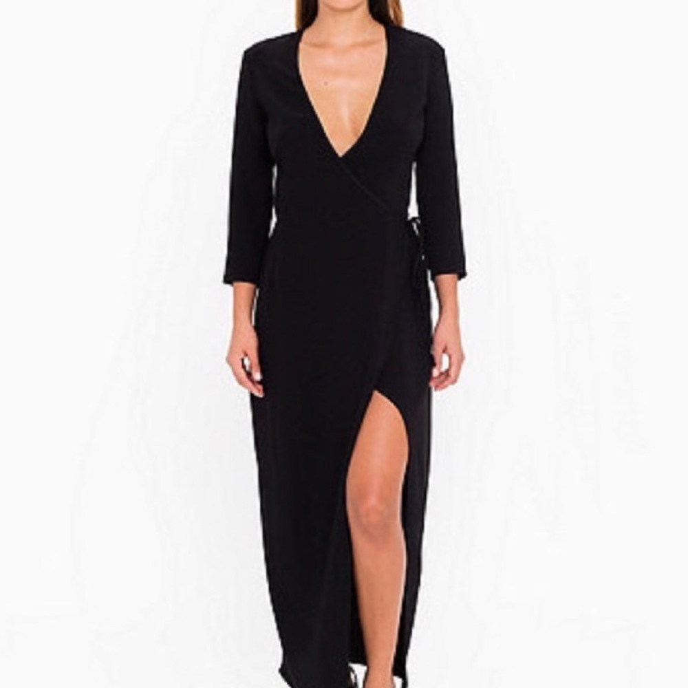 American Apparel Julliard Wrap Dress